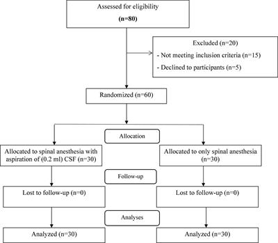 Evaluation Effect of Aspiration of 0.2 ml of Cerebrospinal Fluid After Completion of Injection 0.5% Bupivacaine and Reinjection Into Subarachnoid Space on Sensory and Motor Block in Cesarean Section: A Randomized Clinical Trial